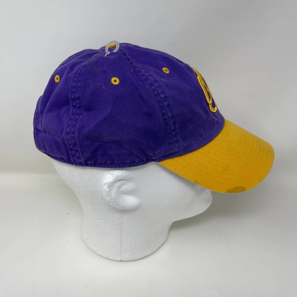Nike LSU Tigers Heritage86 Adjustable‎ Hat Adult Unisex One Size Purple Yellow - Picture 2 of 7